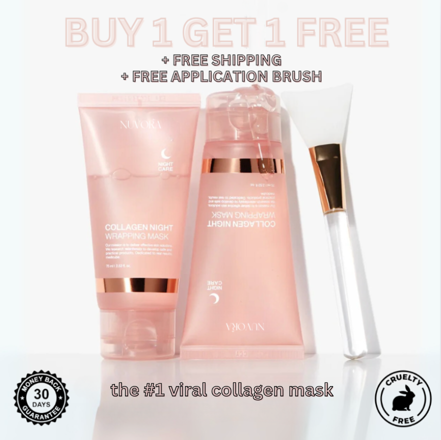 ✨ Glass-Skin Collagen Mask™ — Mascarilla de Colágeno para una Piel de Cristal